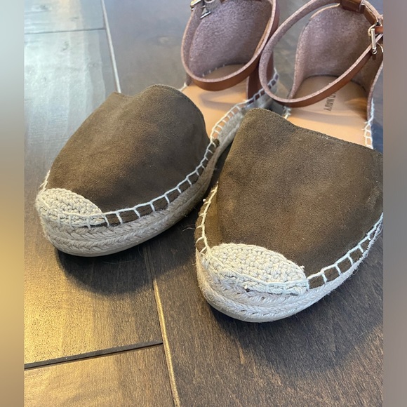 Old Navy Canvas and Leather Espadrilles Size 8 - Picture 6 of 6